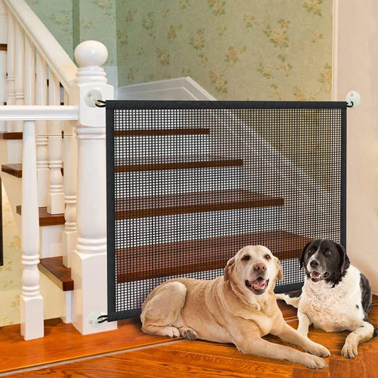 SafeGate™ Dog Barrier Fence for Stairs & Doorways