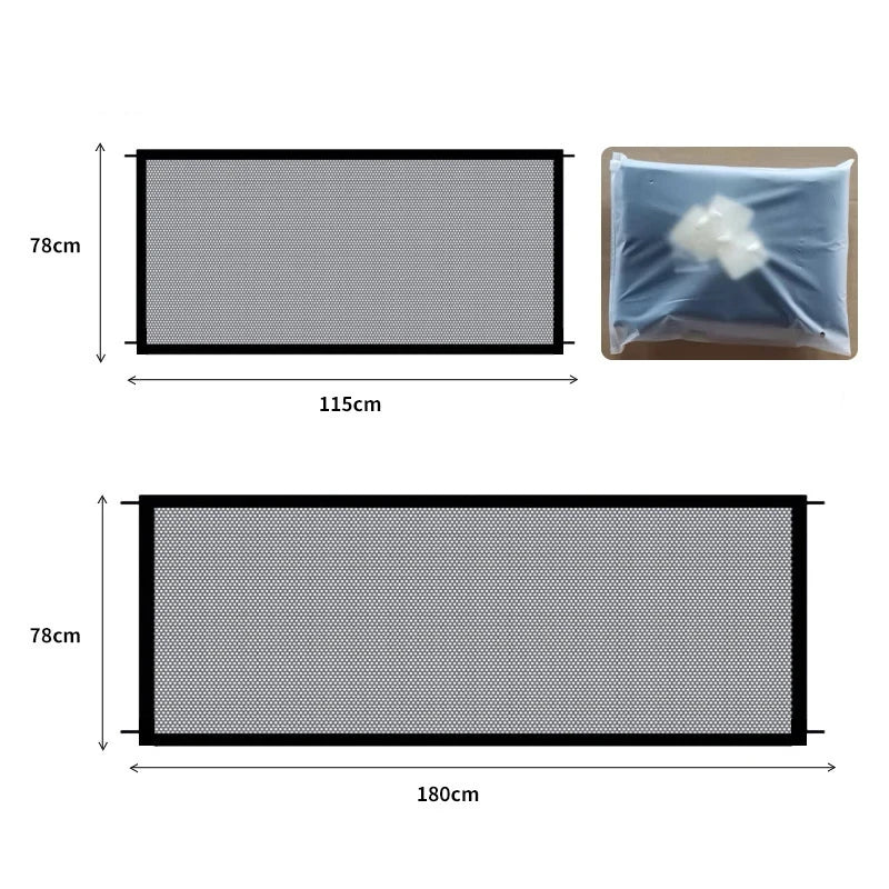 SafeGate™ Dog Barrier Fence for Stairs & Doorways