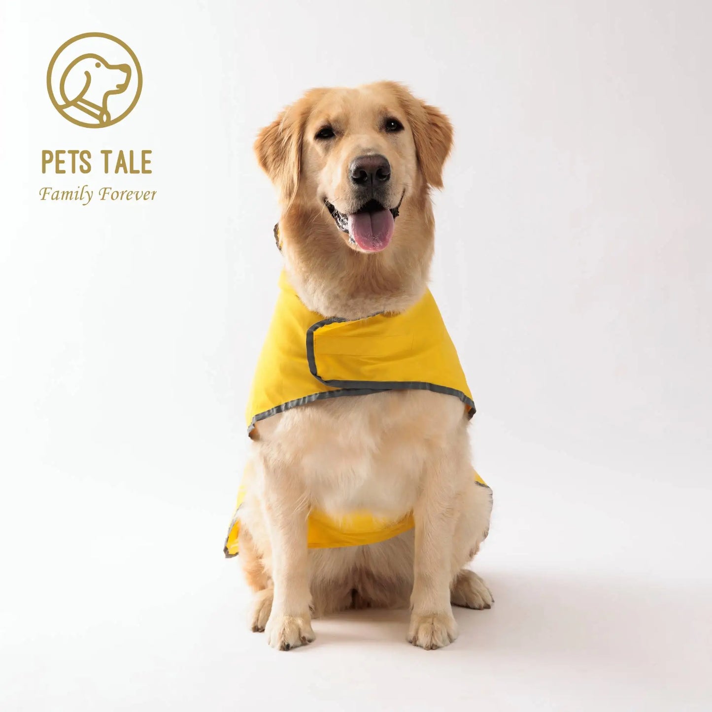 Waterproof Dog Raincoat | Reflective & Reversible