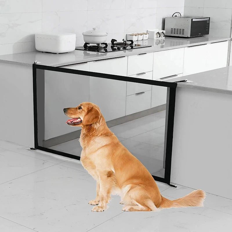 SafeGate™ Dog Barrier Fence for Stairs & Doorways