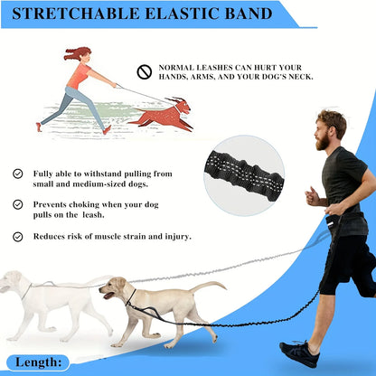 Hands-Free Dog Leash for Running, Walking & Hiking | MeowWoof
