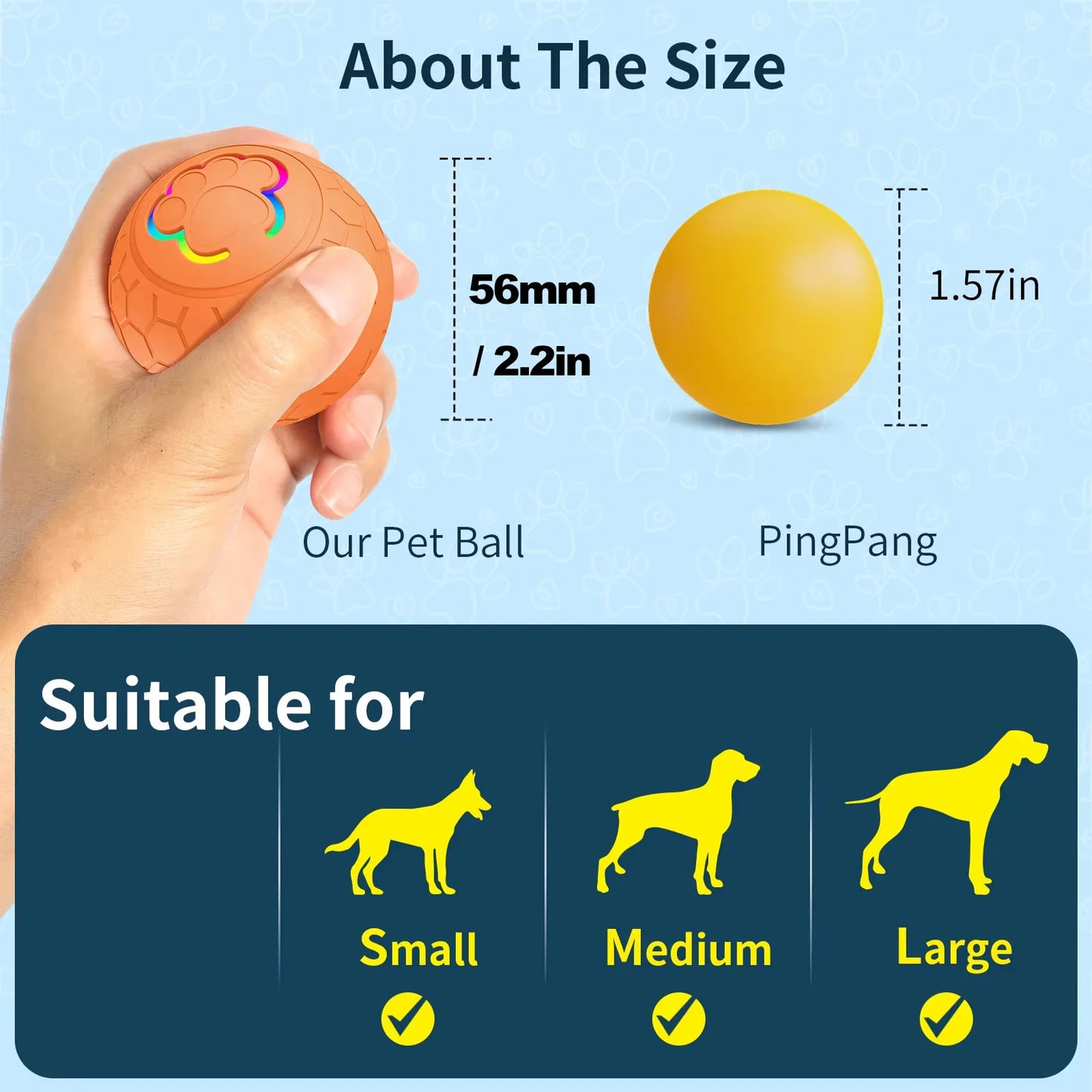 Smart Dog Toy Ball
