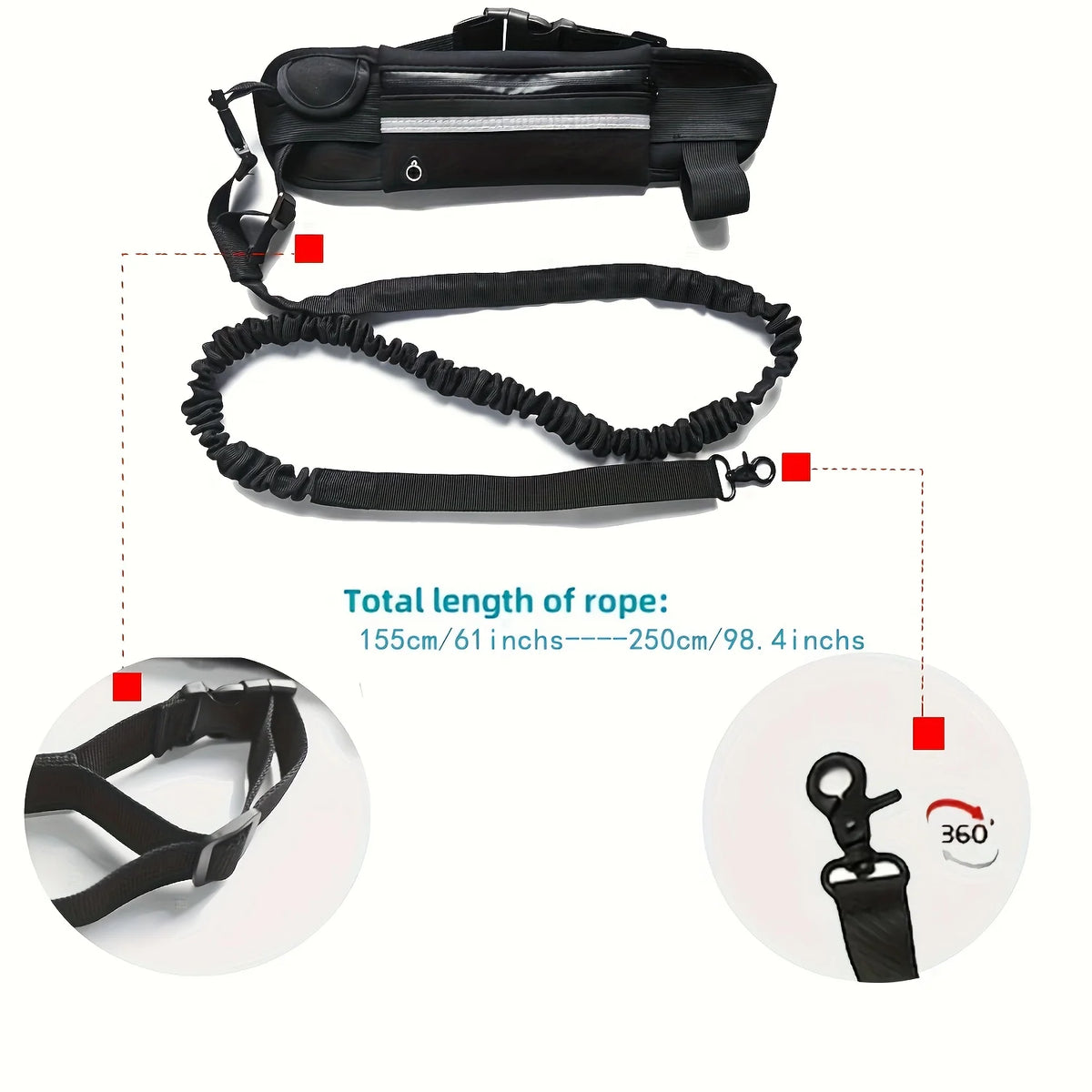 Hands-Free Dog Leash for Running, Walking & Hiking | MeowWoof