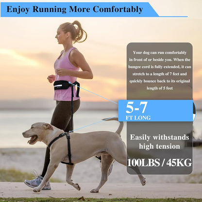 Hands-Free Dog Leash for Running, Walking & Hiking | MeowWoof