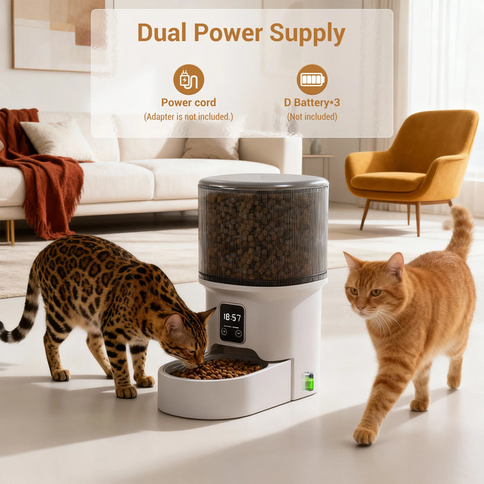 Automatic Cat & Dog Feeder with Timer & Portion Control | MeowWoof
