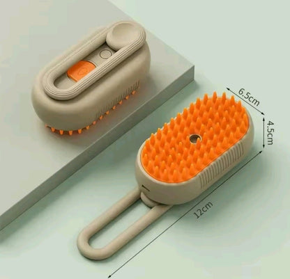 Steam Pet Grooming Brush Dimensions and Size